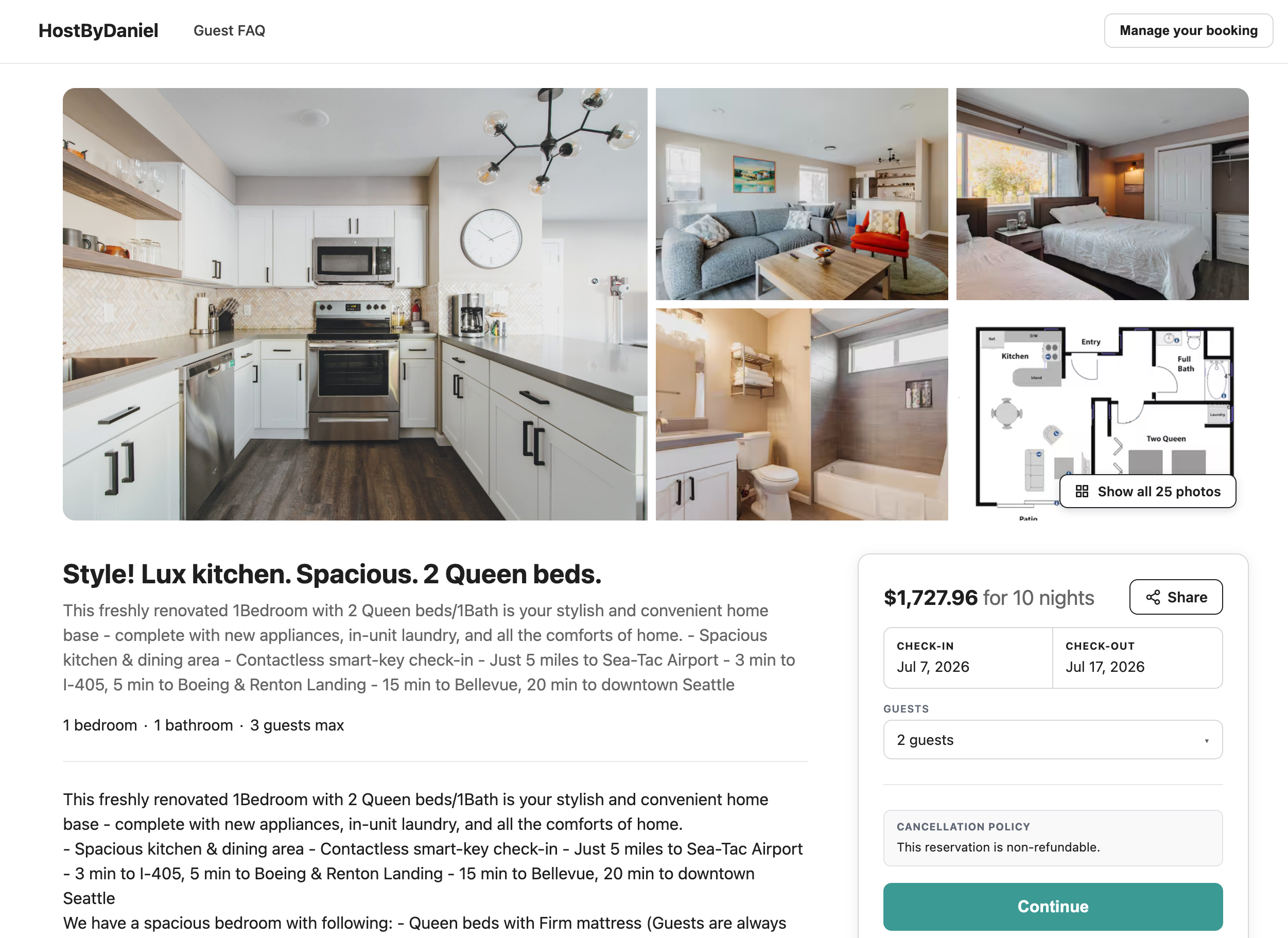 Beautiful checkout UI with secure payment via Stripe